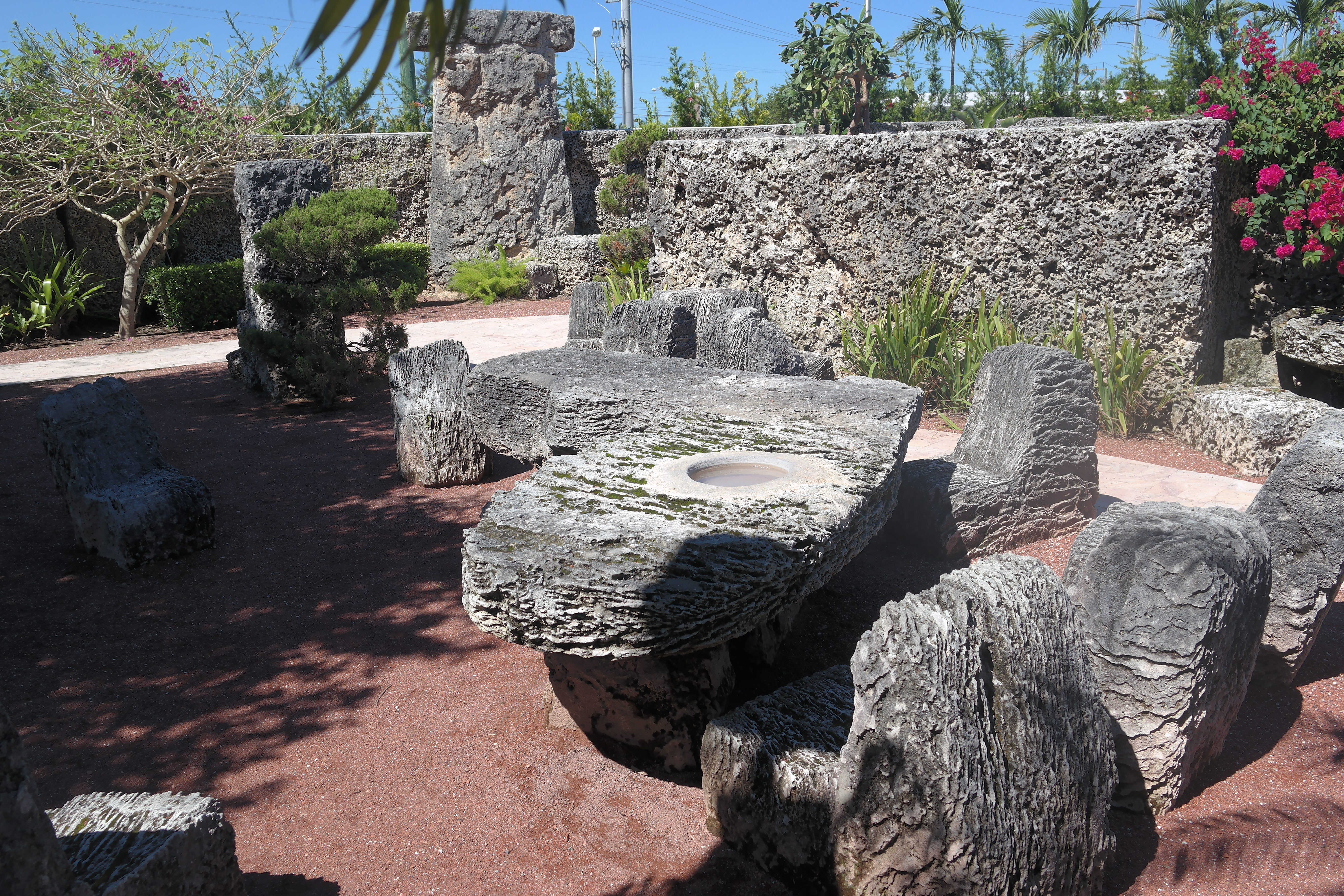 Coral Castle Florida Table