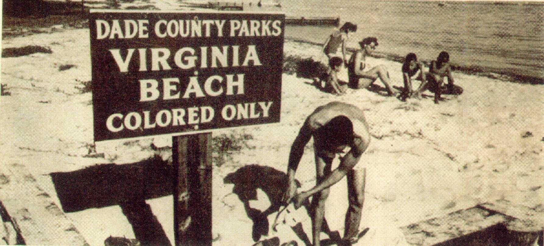 Virginia Beach Colored Only