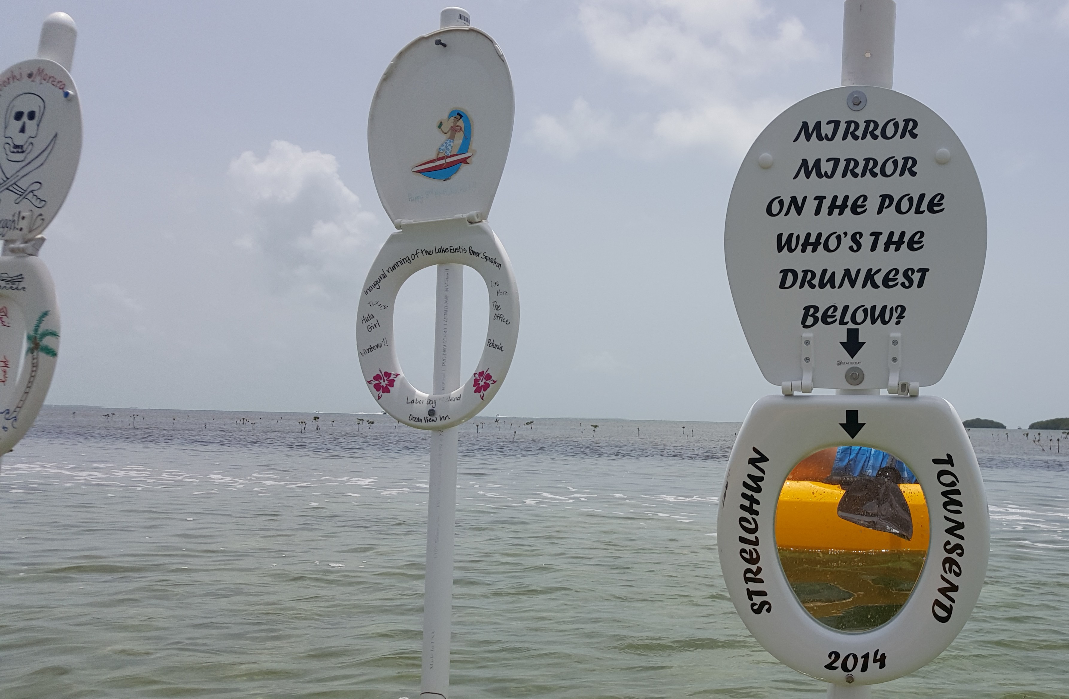 Kayaking Toilet Seat Cut In Islamorada Yes, You Heard Right! South